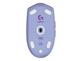 Logitech G G305 - Mouse - optical - 6 buttons - wireless - LIGHTSPEED - wireless USB receiver - lilac (910-006022)