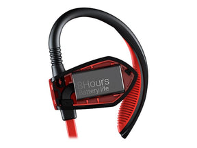 Energy Sport 1 - Auscultadores intra-aurais com microfonoe - intra-auricular - montagem sobre a orelha - com cabo - macaco de 3,5 mm - vermelho