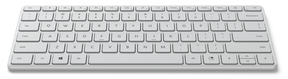 Microsoft Designer Compact - Teclado - sem fios - Bluetooth 5.0 - Português - Geleira