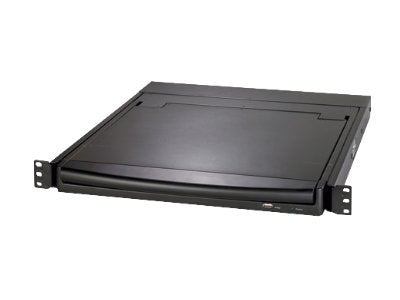 APC LCD Console - KVM Console - 17" - rack mountable - 1280 x 1024 @ 75 Hz - black - 1U - for P/N: AR3103, AR3103SP, AR3106SP, SRT1000RMXLI, SRT1000RMXLI-NC, SRT5KRMXLW-TW (AP5717R)