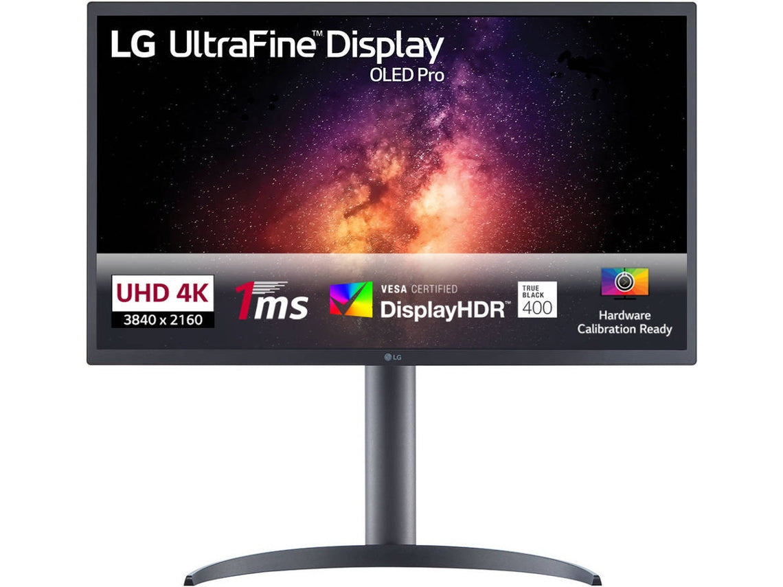 MONITOR LG OLED 27 (26.9) 16:9 UHD 4K 1MS 60HZ HDMI DP USB-C TIENE 27EP950-B