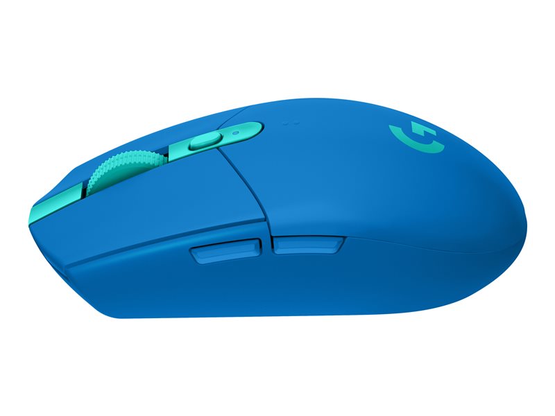 Logitech G G305 - Rato - óptico - 6 botões - sem fios - LIGHTSPEED - receptor sem fio USB - azul (910-006014)