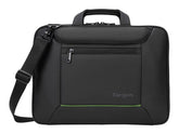 Targus Balance EcoSmart Briefcase - Laptop Case - LOGO TD BNL - 14" - Black