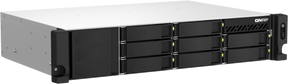 8-BAY SHORT-DEPTH RACKMOUNT NAS