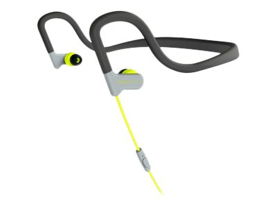 Energy Sport 2 - In-Ear Headphones with Microphone - In-Ear - Under-Neck Mount - With Cable - 3.5mm Jack - Yellow