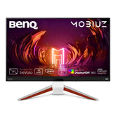 BenQ Mobiuz EX2710U - Monitor LCD - 27" - 3840 x 2160 4K @ 144 Hz - IPS - 600 cd/m² - 1000:1 - DisplayHDR 600 - 1 ms - 2xHDMI, DisplayPort - altavoces con subwoofer