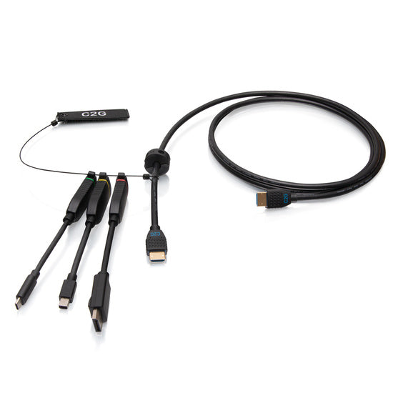 6ft Premium HDMI Dongle Ring DP mDP USBC