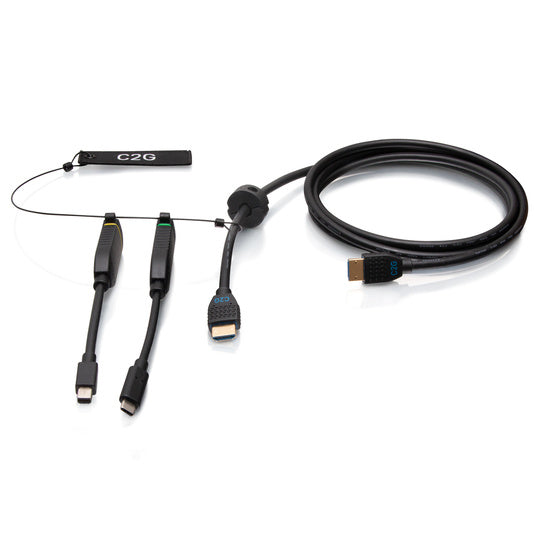 6ft Premium HDMI Dongle Ring mDP USB-C