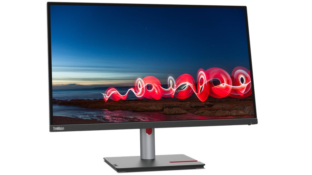 Lenovo ThinkVision T27i-30 - Monitor LED - 27" - 1920 x 1080 Full HD (1080p) @ 60 Hz - IPS - 300 cd/m² - 1000:1 - 4 ms - HDMI, VGA, DisplayPort - preto