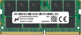 Micron - DDR4 - module - 32 GB - 260-pin SO DIMM - 3200 MHz / PC4-25600 - CL22 - ECC