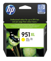 HP 951XL - High Yield - Yellow - Genuine - Ink Cartridge - for Officejet Pro 251, 276, 8100, 8600, 8600 N911, 8610, 8615, 8616, 8620, 8625, 8630, 8640