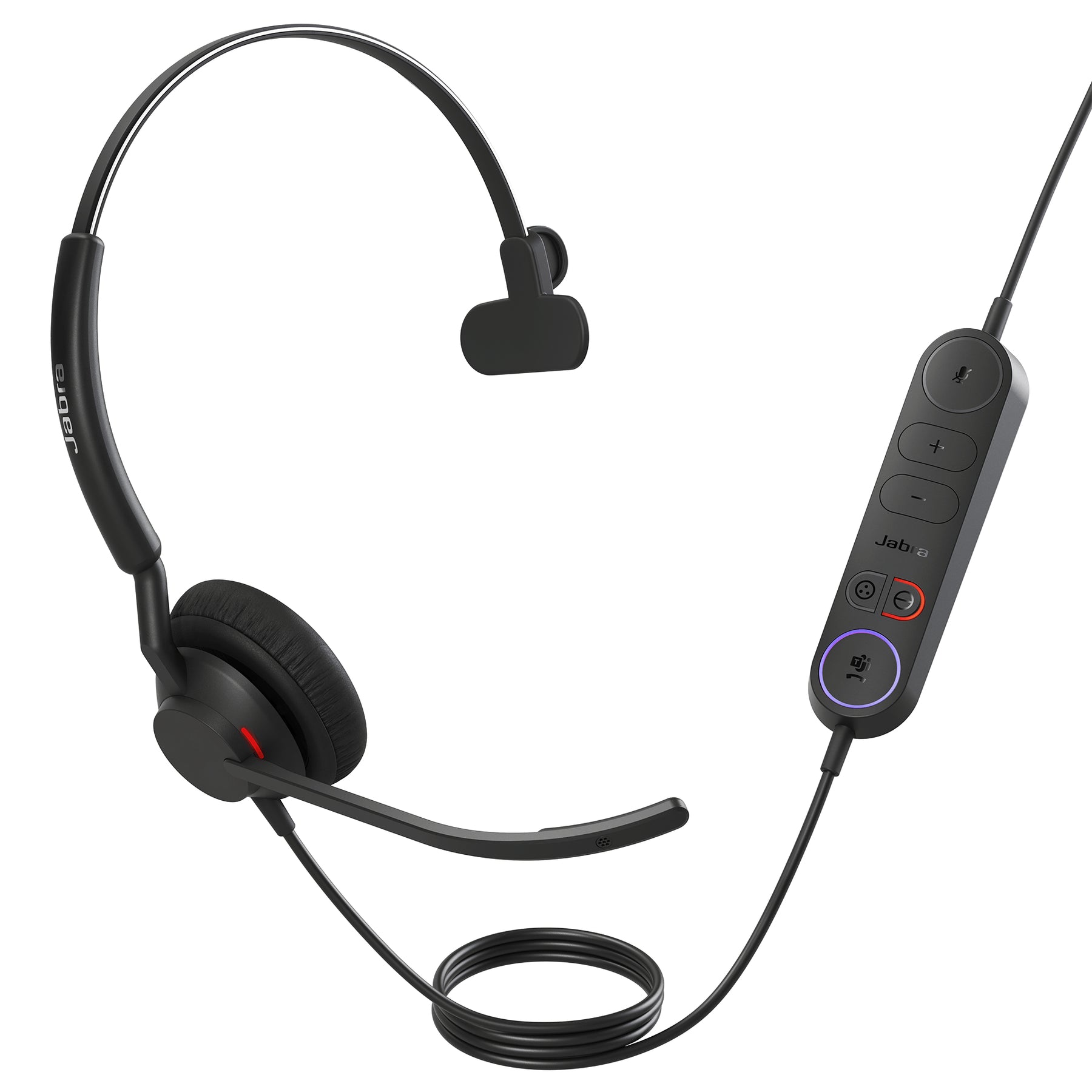 Jabra Engage 40 Mono - Auscultadores - no ouvido - com cabo - USB-C - isolamento de ruído - Otimizado para Microsoft Teams