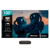 Televisor láser Hisense 4K Smart 100" HDMI/RJ45/USB - 100L5F