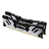 Kingston FURY Renegade Silver - DDR5 - kit - 32 GB + 2 x 16 GB - DIMM 288-pin - 6000 MHz / PC5-48000 - CL32 - 1.35 V - unbuffered - on-die ECC