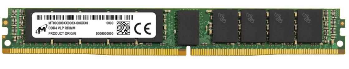 Micron - DDR4 - module - 32 GB - very discreet 288-pin DIMM - 3200 MHz / PC4-25600 - CL22 - 1.2 V - registered - ECC