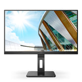 AOC Pro-line 24P2QM - P2 Series - monitor LED - 24" (23.8" visível) - 1920 x 1080 Full HD (1080p) @ 75 Hz - VA - 300 cd/m² - 3000:1 - 4 ms - HDMI, DVI, DisplayPort, VGA - altifalantes - preto