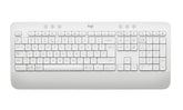 Logitech Signature - Teclado - Inalámbrico - Bluetooth 5.1 - QWERTY - Estándar internacional americano - blanco hueso