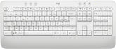 Logitech Signature K650 - Teclado - Inalámbrico - Bluetooth 5.1 - AZERTY - Holandés - blanquecino