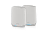 NETGEAR Orbi RBK762S - Sistema Wi-Fi (enrutador, extensor) - hasta 5000 pies cuadrados - redes - GigE - 802.11a/b/g/n/ac/ax - Tribanda