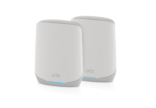 NETGEAR Orbi RBK762S - Sistema Wi-Fi (router, extensor) - até 5000 pés quadrados - rede - GigE - 802.11a/b/g/n/ac/ax - Tri-Band