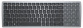 Dell KB740 - Keyboard - compact, multi device - wireless - 2.4 GHz, Bluetooth 5.0 - QWERTY - US international standard - titan gray - 3 years Next Business Day Advanced Exchange Service