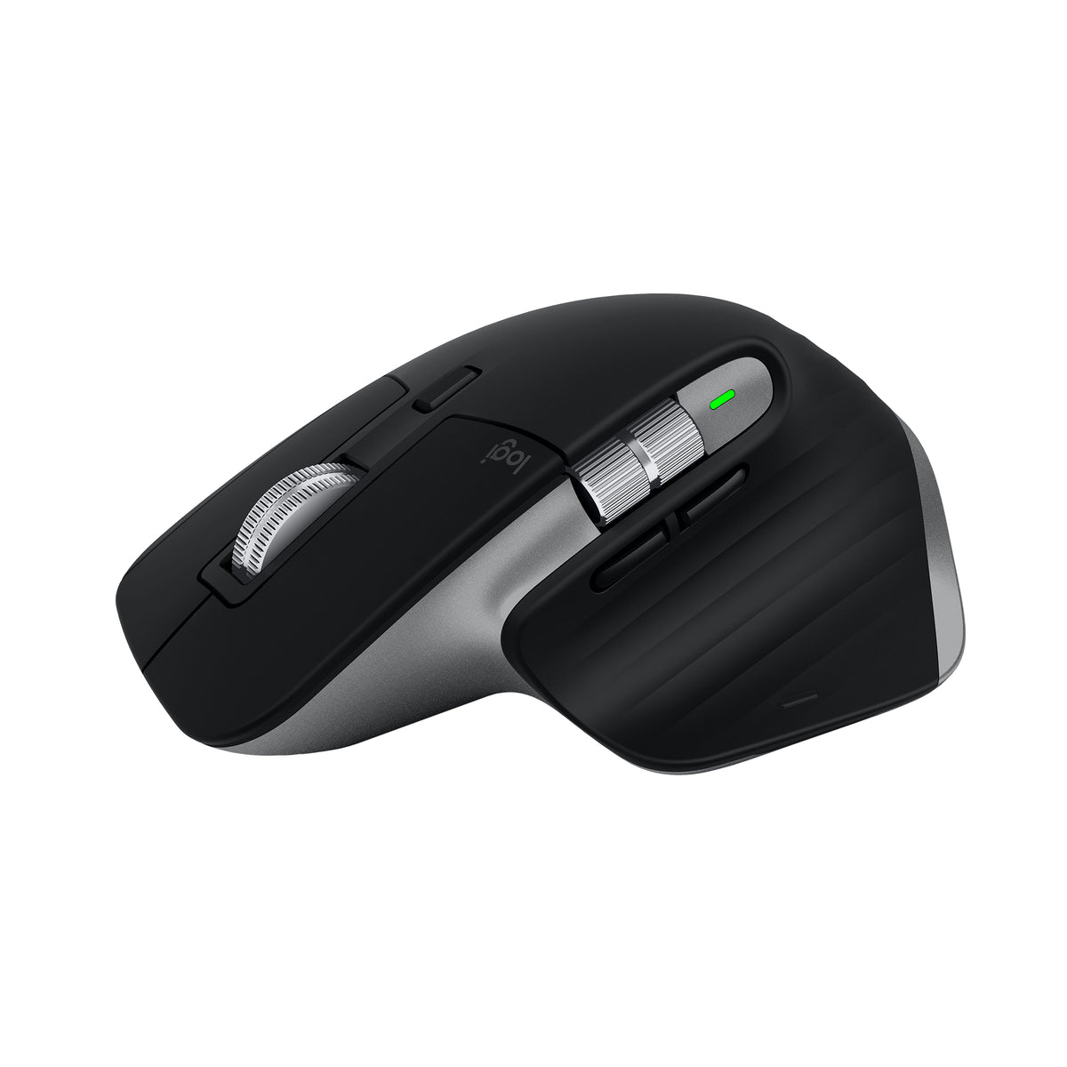 Logitech Master Series MX Master 3S for Mac - Mouse - ergonomic - optical - 7 buttons - wireless - Bluetooth, 2.4 GHz - Logitech Logi Bolt USB receiver - space gray - for Apple MacBook