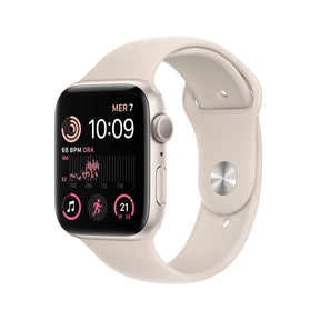 APPLE WATCH SE GPS 44MM STARLIGHT ALUMINUM CASE WITH STARLIGHT SPORT BAND REGUL