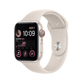 APPLE WATCH SE GPS+CELLULAR 44MM STARLIGHT ALUMINUM CASE WITH STARLIGHT SPORT B