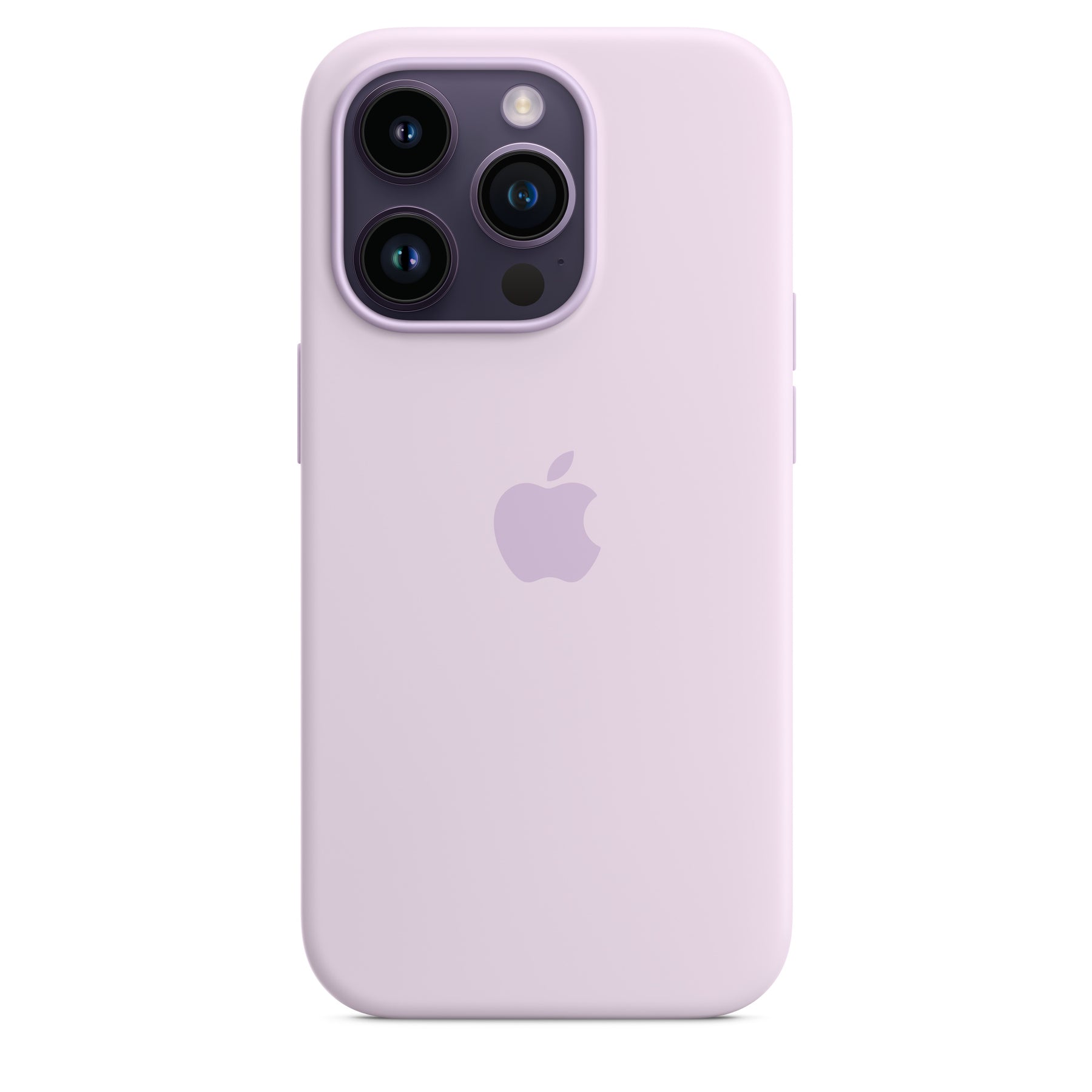 APPLE CAPA IPHONE 14 PRO SILICONE CASE WITH MAGSAFE - LILAC