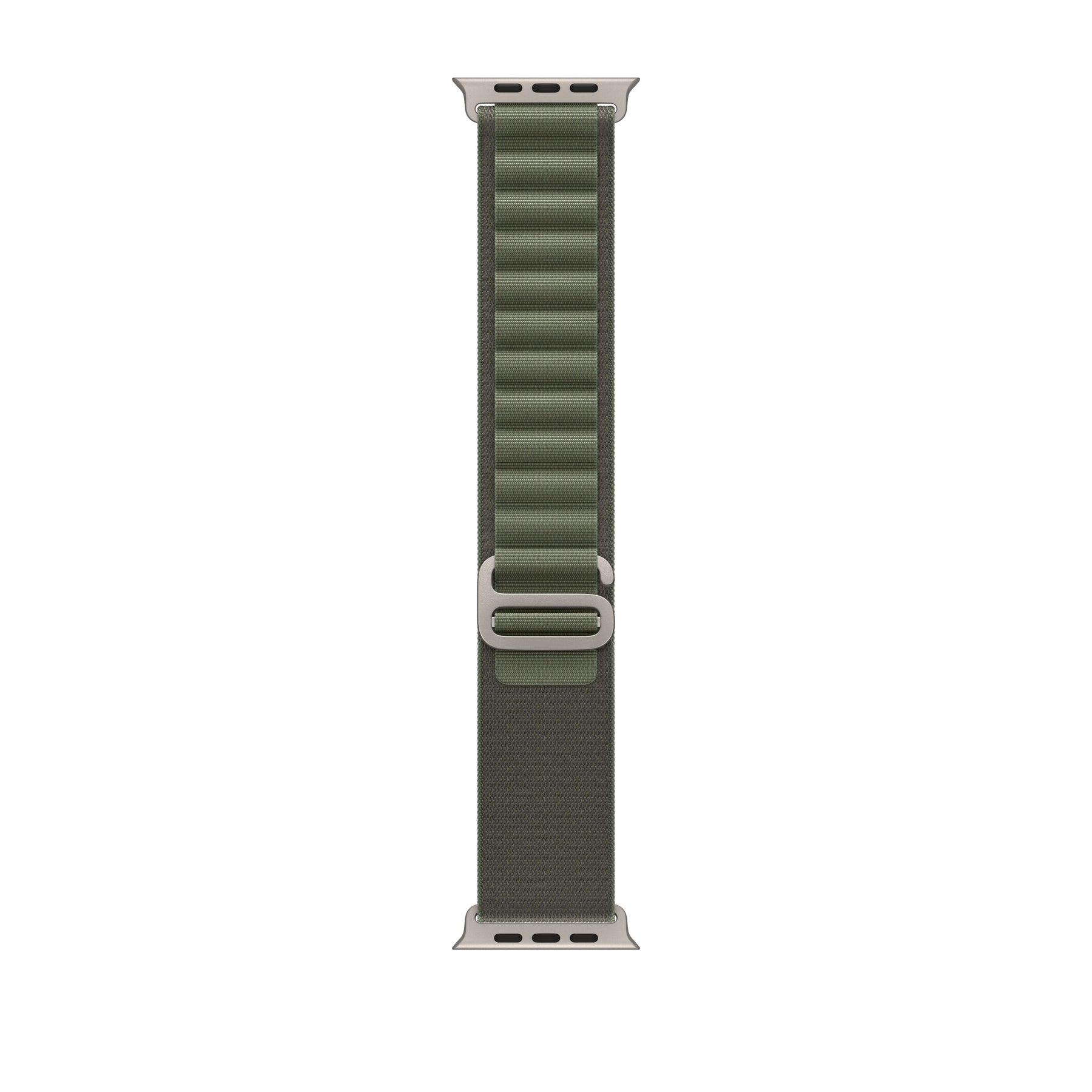 APPLE BRACELET GREEN ALPINE LOOP - SMALL 49MM