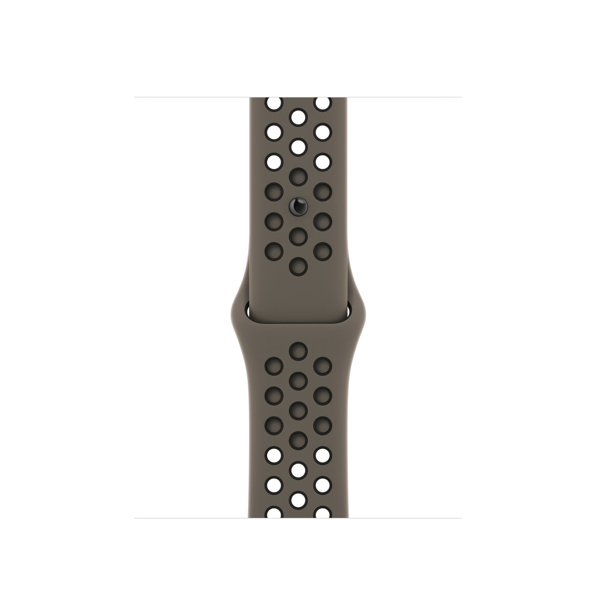 APPLE BRACELET OLIVE GRAY/BLACK NIKE SPORT BAND 41MM