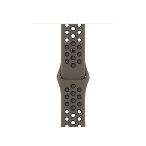 APPLE BRACELET OLIVE GRAY/BLACK NIKE SPORT BAND 41MM