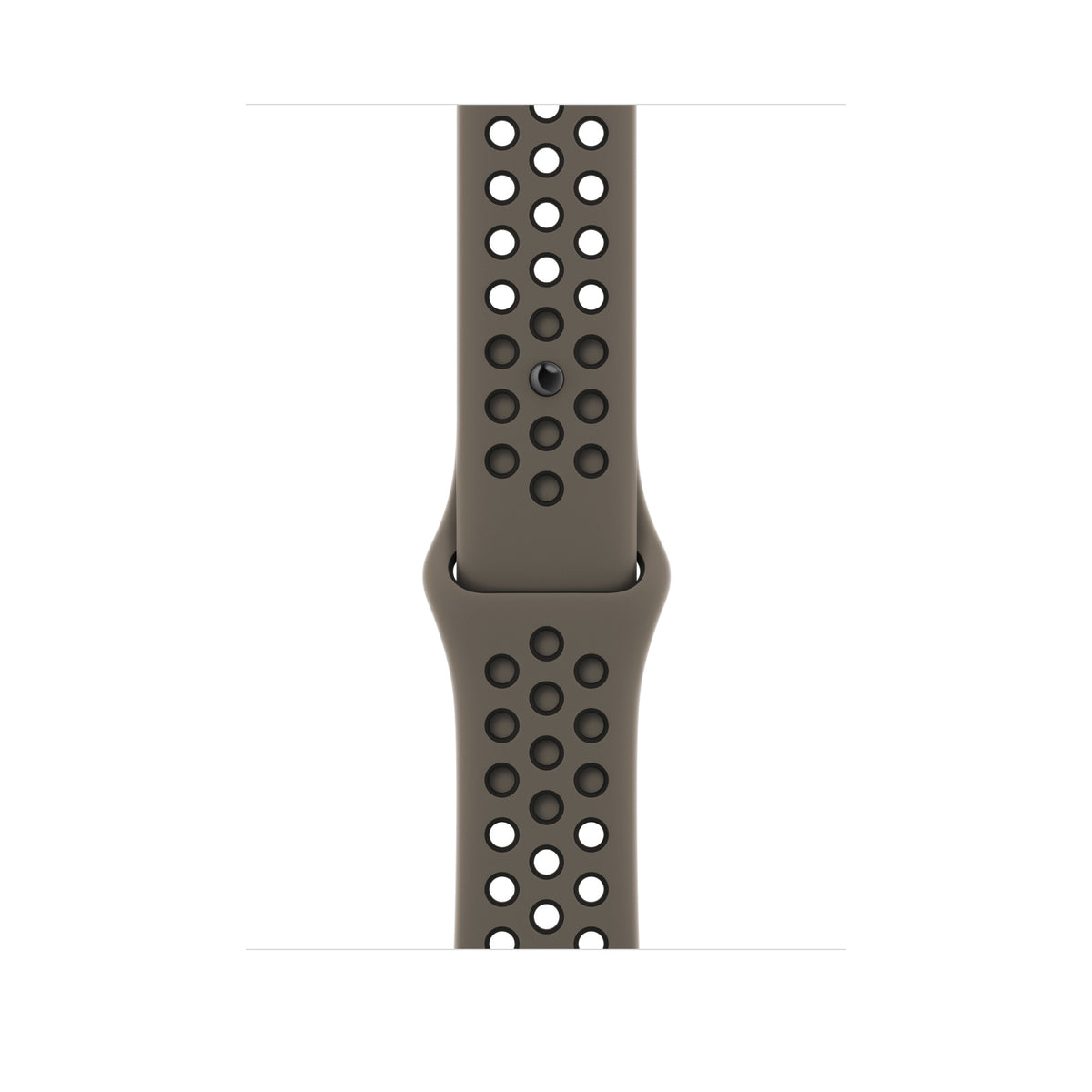 APPLE BRACELET OLIVE GRAY/BLACK NIKE SPORT BAND 45MM