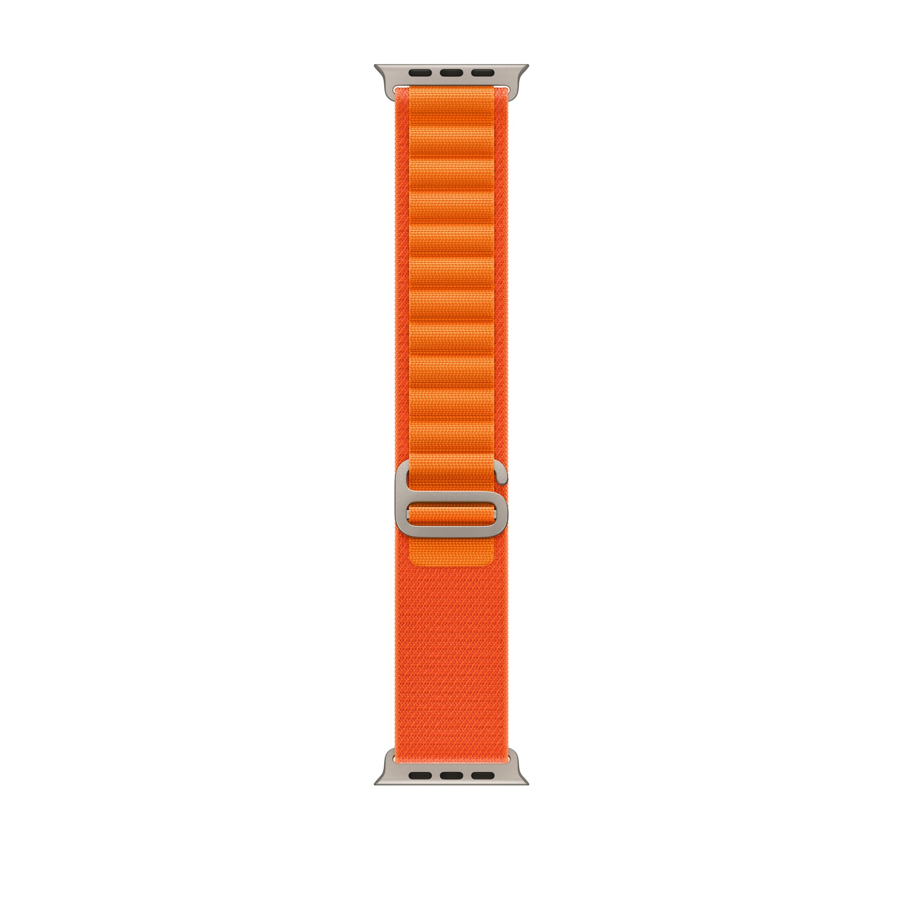 APPLE BRACELET ORANGE ALPINE LOOP - SMALL 49MM