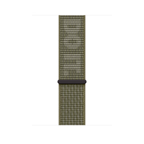 APPLE BRACELET SEQUOIA/PURE PLATINUM NIKE SPORT LOOP 45MM