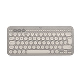 Logitech K380 Multi-Device Bluetooth Keyboard - Keyboard - Wireless - Bluetooth 3.0 - QWERTY - Spanish - Sand