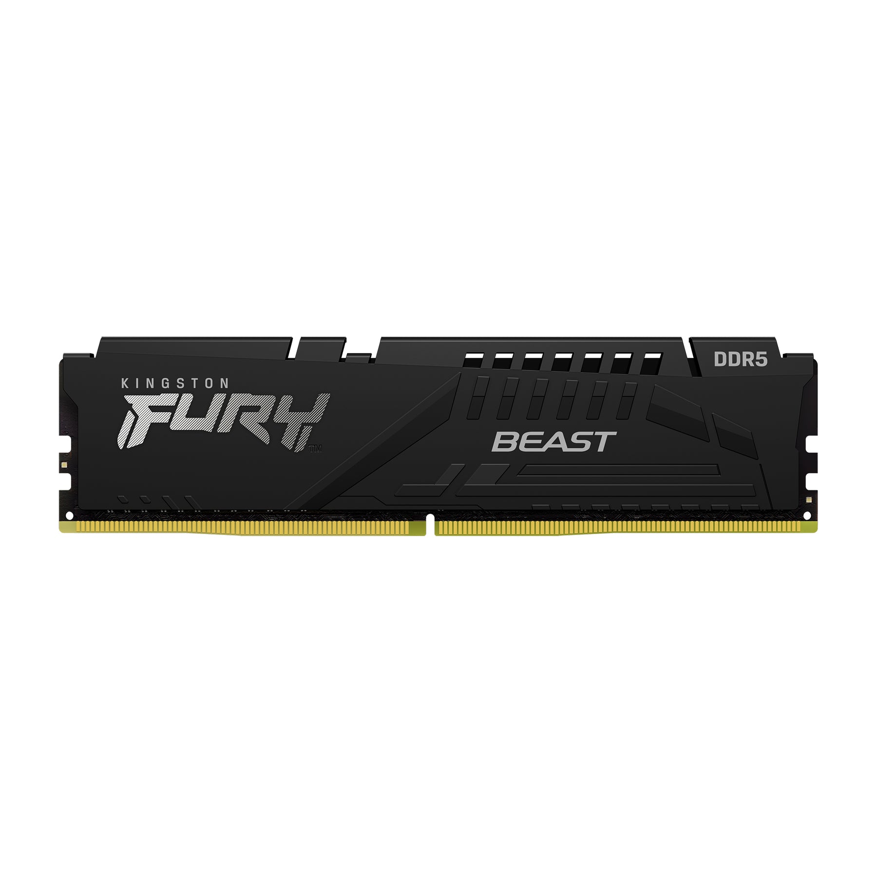 Kingston FURY Beast - DDR5 - módulo - 16 GB - DIMM 288-pin - 5200 MHz / PC5-41600 - CL36 - 1.25 V - unbuffered - on-die ECC - preto