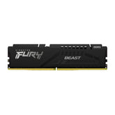 Kingston FURY Beast - DDR5 - module - 16 GB - 288-pin DIMM - 5600 MHz / PC5-44800 - CL36 - 1.25 V - unbuffered - on-die ECC - black