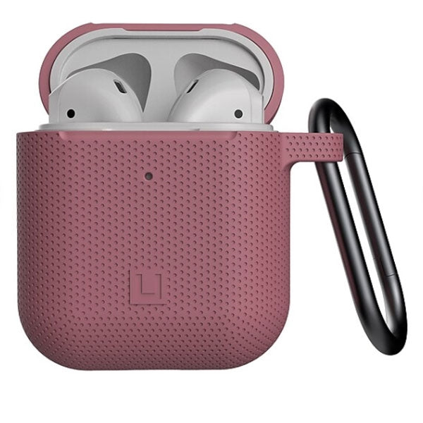 FUNDA SILICONA UAG APPLE AIRPODS GEN 1 Y 2 DOT ROSE