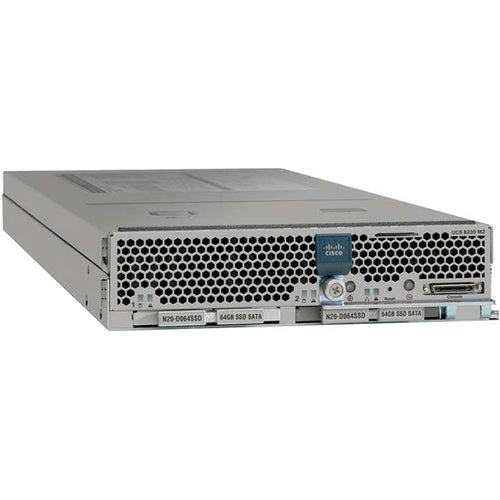 Cisco UCS EZ B230 Pack - Servidor - Blade - 2 vías - 2 x Xeon E7-2870 / 2,4 GHz - RAM 256 GB - SATA - bahía(s) de 2,5" hot-swap - sin HDD - 10 GigE, FCoE - sin monitor