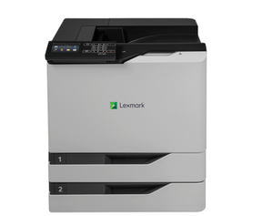 Lexmark CS820dte - Printer - color - Duplex - laser - A4/Legal - 1200 x 1200 dpi - up to 57 ppm (mono) / up to 57 ppm (color) - capacity: 1200 sheets - USB 2.0, Gigabit LAN, USB 2.0 host