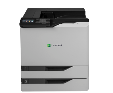 Lexmark CS820dte - Impresora - color - Dúplex - láser - A4/Legal - 1200 x 1200 ppp - hasta 57 ppm (mono) / hasta 57 ppm (color) - capacidad: 1200 hojas - USB 2.0, Gigabit LAN, host USB 2.0