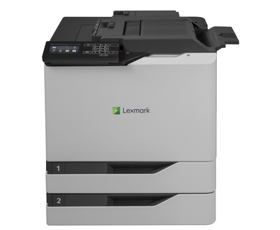 Lexmark CS820dtfe - Impresora - color - Dúplex - láser - A4/Legal - 1200 x 1200 ppp - hasta 57 ppm (mono) / hasta 57 ppm (color) - capacidad: 1200 hojas - USB 2.0, Gigabit LAN, host USB 2.0