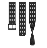 22 ATH2 SILICONE STRAP ALL BLACK S+M