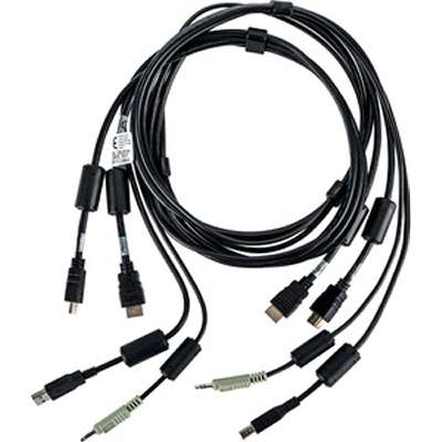 CONJUNTO DE CABLE 2-HDMI/1-USB/1-AUDIO 6