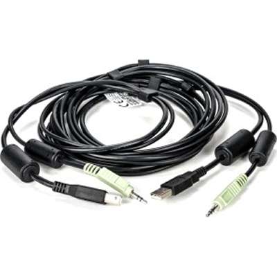 CABLE ASSY  1-USB/1-AUDIO  10FT (SC