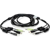 CABLE ASSY  2-USB/1-AUDIO  10FT (SC