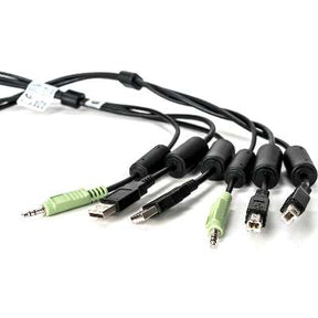 CABLE ASSY 2-USB/1-AUDIO 10FT (SC