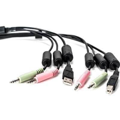 CABLE ASSY  1-USB/2-AUDIO  10 FT (S