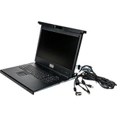 Avocent Local Rack Access - Consola KVM - USB - 19" (18.5" visível) - montável em bastidor - 1366 x 768 @ 60 Hz - 250 cd/m² - 1000:1 - VGA - 1U